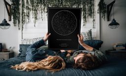 The Star Poster - Your Personal Star Map